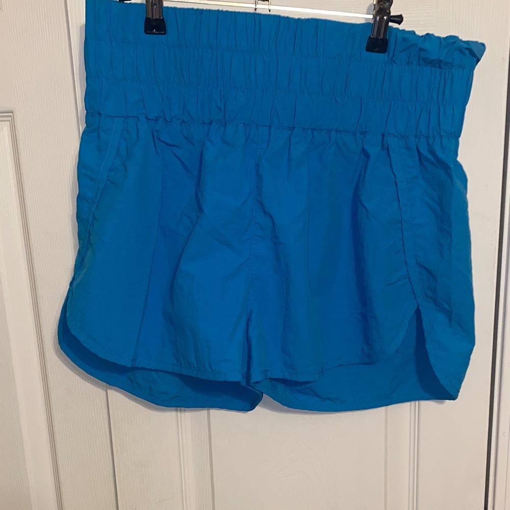 Women's Athletic Shorts in Vibrant Blue